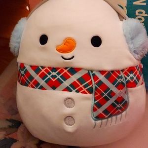 Adorable snowman plushie4
